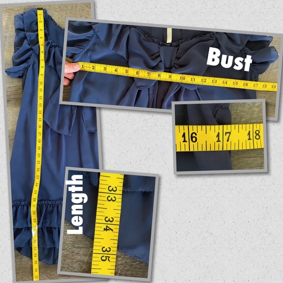 Bizz Blue Ruffled Dress - Picture 8 of 10